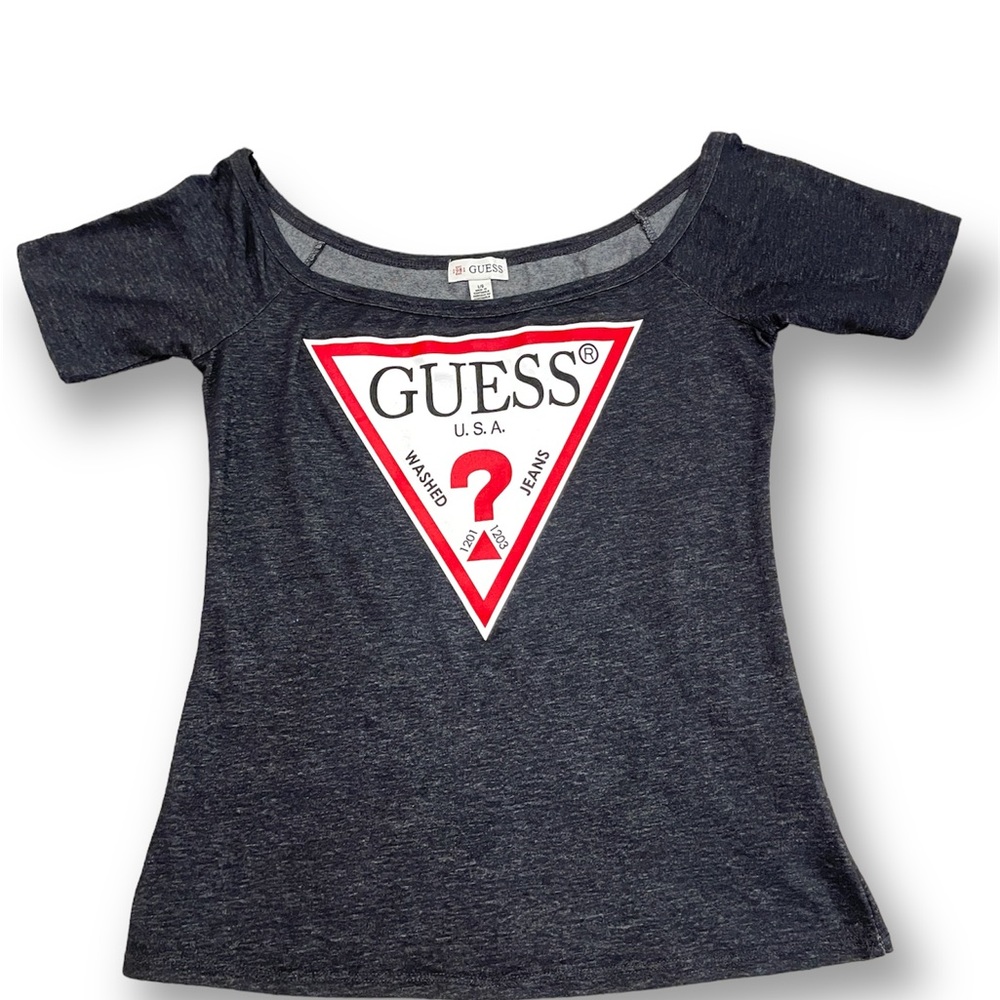 Vintage GUESS off shoulder Top